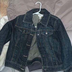 ann taylor jean jacket